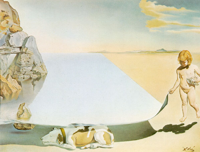 "Dal&iacute; &agrave; l'&acirc;ge de six ans" (1950), par Salvador dali