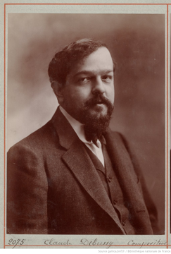 Debussy photographié par Nadar
