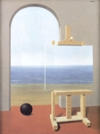La condition humaine, par Ren&eacute; Magritte