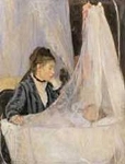 Le berceau, par Berthe Morisot