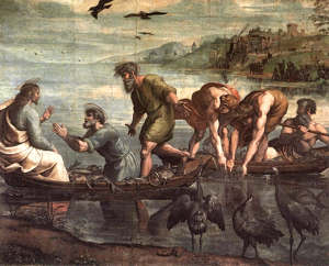 La P&ecirc;che miraculeuse, d'apr&egrave;s Rapha&euml;l, 1515